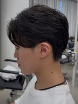 アコロン(acoron.)&nbsp;学生/ナチュラル/センターパート/池袋メンズカット