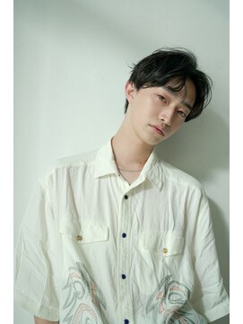 エレン 向ヶ丘遊園 登戸(ELEN) メンズカットパーマニュアンスフェザー毛流れスパイラル登戸