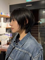 ノラ ヘアーサロン(NORA HAIR SALON)&nbsp;3Dボブショートハンサムショートボブ顔まわりカット