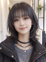 フリック 京都河原町店(FLICK)&nbsp;★スモーキーカラー/ダークシルバー/ハッシュカット顔周りカット