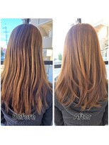 ヘアーデザインゼロ(hair design ZERO)&nbsp;ハイトーンの髪質改善カラーケア