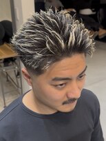 ブラック(BLACK) スキンフェード/テーパーフェード/ボックスショート