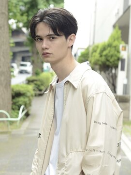 グリコ(grico) 大人のセンターパート☆メンズ/ショート/ニュアンスパーマ