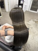 バンクスヘアー(BANK'S HAIR)&nbsp;池袋　ツヤ髪スタイル　暗髪　髪質改善　ケラチントリートメント