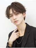 ニュアンスアップバングショート毛流れショートコンマバング