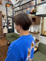 ユイマァル 倉敷(YUIMARL)&nbsp;メンズスタイル20代30代40代韓国マッシュブリーチダブルカラー