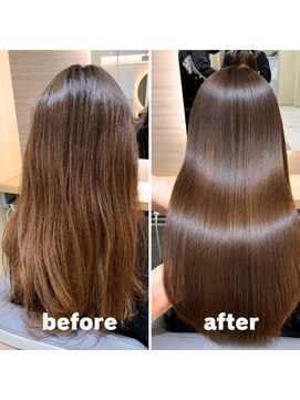 アース 渋谷店(HAIR&MAKE EARTH) 美髪ストレート