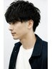 【メンズ人気0.3】men’sカット+ケアパーマ +marbbクレンジング ¥9450