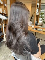 イーナ(17 HAIRMAKE&NAIL)&nbsp;【土佐堀17】ブリーチなしグレージュ☆