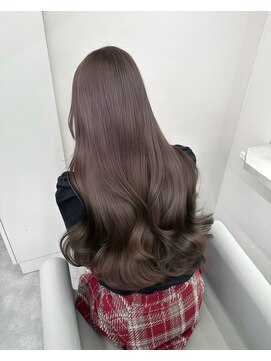 ベレーザ 川越(Beleza) ba16976_ラテグレージュブリーチなし透明感カラーワンホンヘア艶