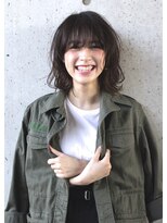 ナヌーク シブヤ(nanuk shibuya)&nbsp;【nanuk】　伸ばし中におすすめ無造作なくせ毛風ミディアム