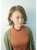 切りっぱなしボブ 秋編