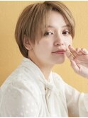 シンプルなナチュラルショート