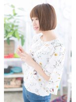 ヘアアンドビューティー ミック(Hair & Beauty miq)&nbsp;小顔仕上げのクラシカル・ミニマムボブb