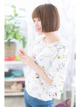 ヘアアンドビューティー ミック(Hair & Beauty miq) 小顔仕上げのクラシカル・ミニマムボブb