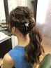 【結婚式のお呼ばれ】【パーティー】ヘアアレンジ◆