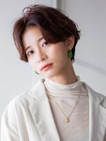 サーカス バイ ビュートリアム 青山(CIRCUS by BEAUTRIUM)&nbsp;マッシュショート 大人可愛いショートヘア 艶カラー 30代40代