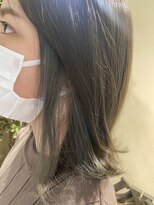 ジョイン ラックスビー 京都店(JOYN LUXBE)&nbsp;インナーカラー◎くすみオリーブ　by中山惠介