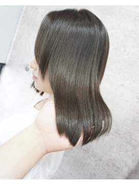 ヘアテリア リュウ 大塚(hair teria ryu) コスメ縮毛矯正&オリーブベージュ