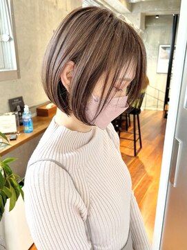 ジルブラン 国分寺(JIL BLAN) 大人ショートヘア/ハイライトカラー/イルミナカラー[国分寺]