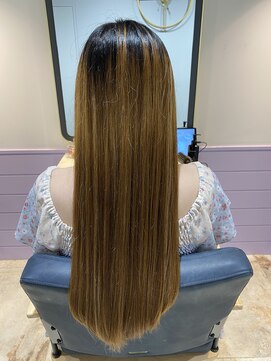 ネオリーブエクラ 上野御徒町店(Neolive eclat) ブリーチ毛もトリートメントでさらっと