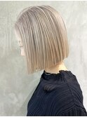 ブロンドベージュ_チェリーブラウンフェミニンロング_ba374253