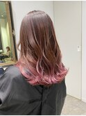 gradation pink