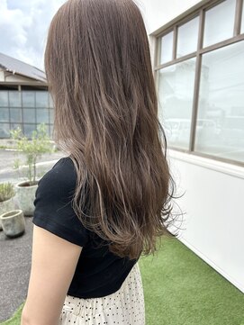 ミコット(micotto) ロング×くすみベージュ