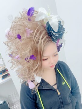 プリュス 名古屋(Plus) スジ盛り/盛り髪/成人式/前撮り/後撮り