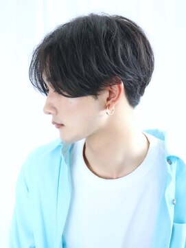 クロト 福岡本店(KUROT) ツーブロックマッシュ韓流センターパート簡単流行刈り上げ