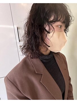 ジェムバイアルテフィーチェ(gem by artefice) ウルフ×ニュアンスパーマ