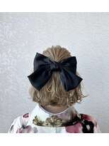 ペッツショコラ(PETZ chocolat)&nbsp;ボブでもできちゃうヘアセット☆yuya