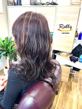 ラリー(Rally) レディースゆるパーマ