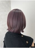 ボブレイヤー×パープルピンク【CIEL×maki】
