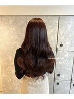 ガルボヘアー 名古屋栄店(garbo hair)&nbsp;#名古屋#栄#プルエクステ#ロング#モテ#暖色カラー#10代#20代