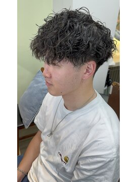 テトラ バイ ネオリーブ 横浜西口店(tetra by neolive) 横浜★マッシュのツイストスパイラルパーマ