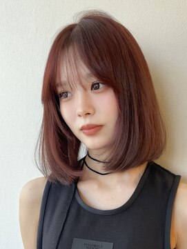 ロンドブルーム 天神大名店(Lond Bloom) 10代20代30代韓国ボブ髪質改善切りっぱなしボブ似合わせカット