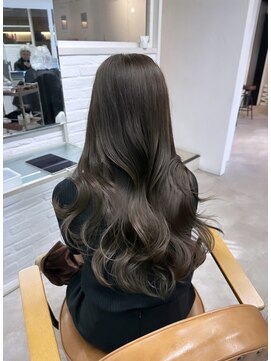 ロンド 岐阜(Rondo) グレージュ×レイヤーカット