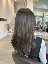ロックワークオレンジ 西中島店(ROCK WORK ORANGE) ブリーチ無しで出来る　オリーブカラー【モモコ】