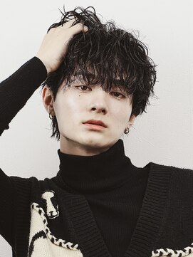 オーシャントーキョー 原宿(OCEAN TOKYO) 波巻きパーマメンズツイストスパイラルパーマツーブロック