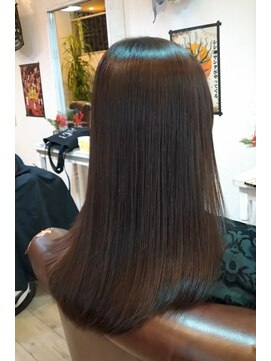 クッキー ヘアーアンドメイク(COOKIE Hair&Make) 【COOKIE】暗艶髪×ロング