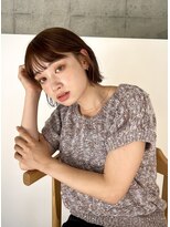 ソワ オモテサンドウ(SOIE OMOTESANDO)&nbsp;【SOIE】短めのぷつっと外ハネボブ