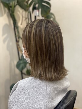ギャラクシー ヘアードレッサーズ(galaxy hairdressers) 30代40代大人女子ハイライト