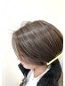 カット透明感ハイライト+オージュアTR 白髪ぼかし◎
