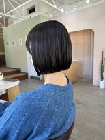 キュオンシア(CUEON. ciea)&nbsp;ミニボブ×透明感グレージュ