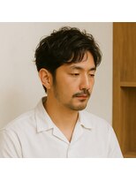 スープレックス ヘアーデザイン(SOUPREX HAIR DESIGN)&nbsp;SOUPREX大人メンズ　ニュアンスパーマ　20代 30代 40代 50代