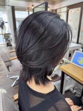 ヘアアンドメイク スタジオ ミムロ(HAIR&MAKE STUDIO MIMURO) 40代に人気な伸ばしかけでもキレイに見えるレイヤースタイル