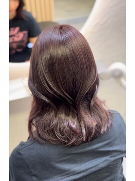 ヘルツ(Hz) ピンクブラウン/透明感カラー