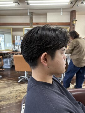 アート(art) ニュアンスパーマ/センターパート