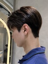 ロンドリメゾン 原宿(Lond re Maison.)&nbsp;men's/顔周り/ニュアンスパーマ/黒染め/韓国/ダウンパーマ